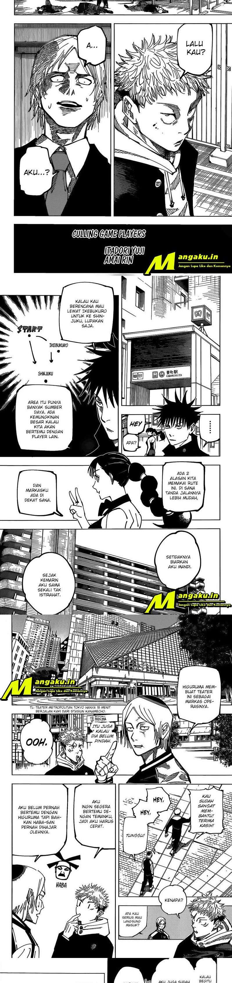 Jujutsu Kaisen Chapter 163