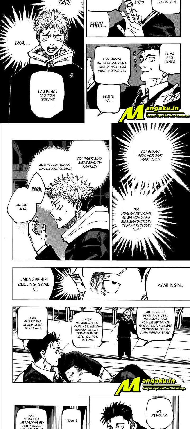 Jujutsu Kaisen Chapter 163