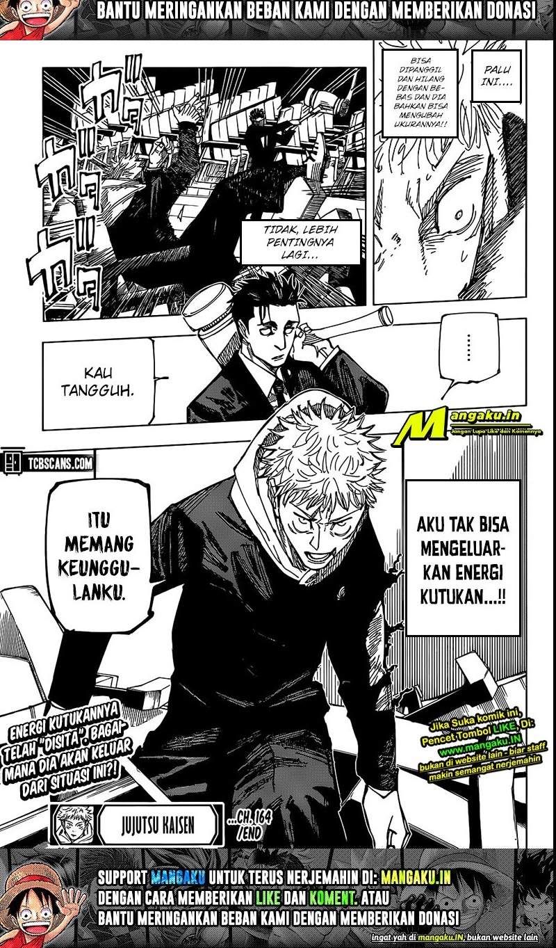 Jujutsu Kaisen Chapter 164