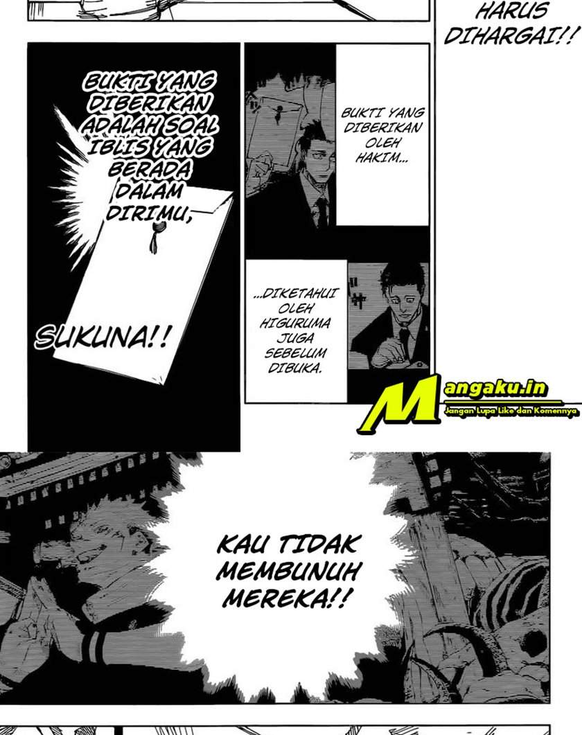 Jujutsu Kaisen Chapter 166