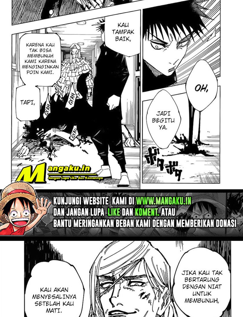 Jujutsu Kaisen Chapter 167