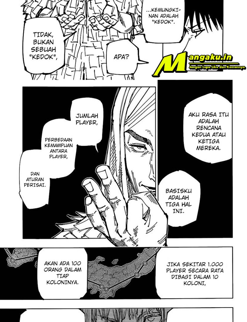 Jujutsu Kaisen Chapter 167