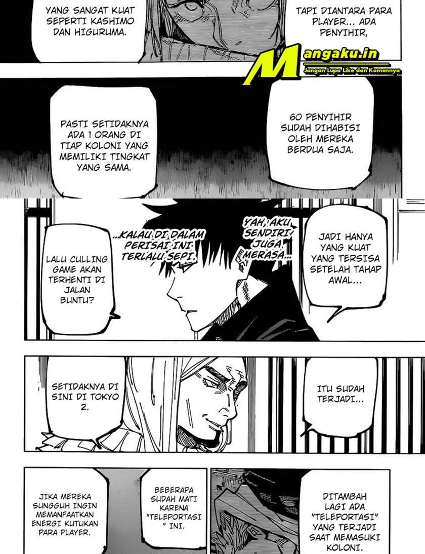 Jujutsu Kaisen Chapter 167