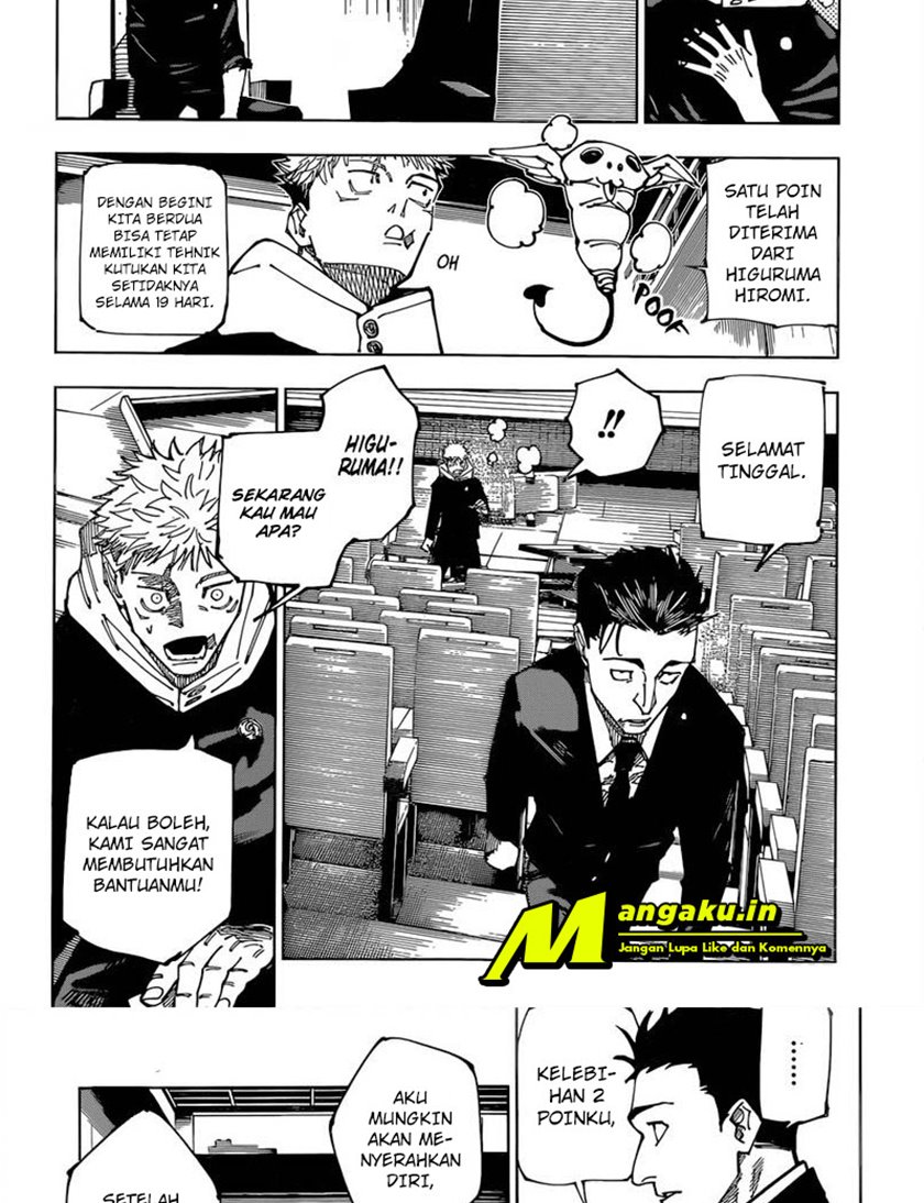 Jujutsu Kaisen Chapter 167