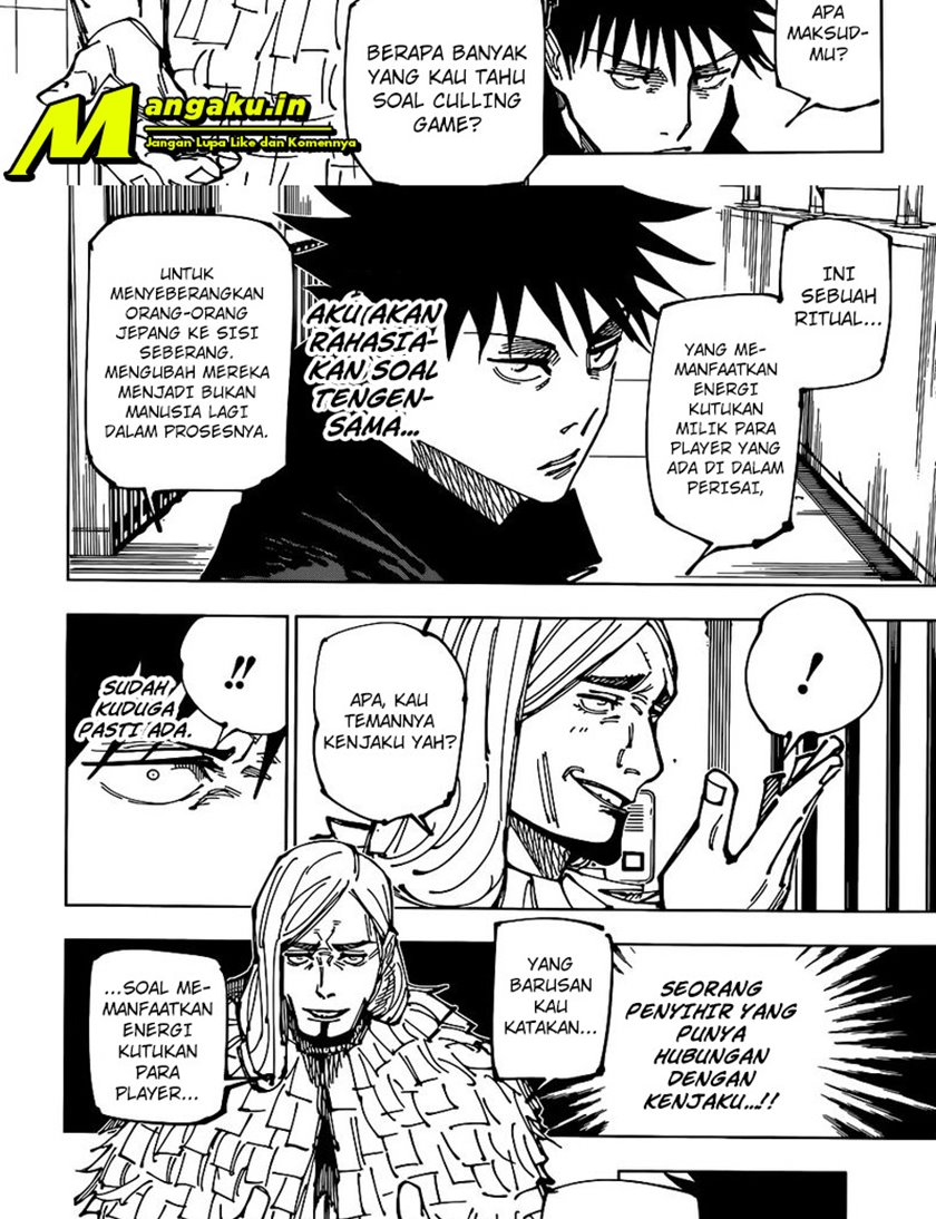 Jujutsu Kaisen Chapter 167