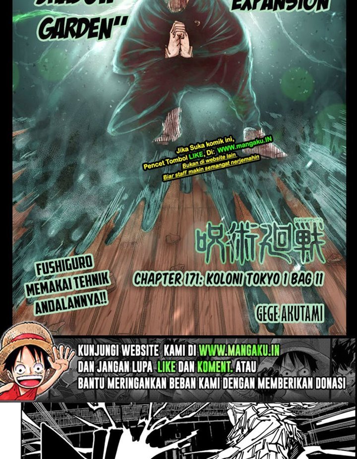 Jujutsu Kaisen Chapter 171