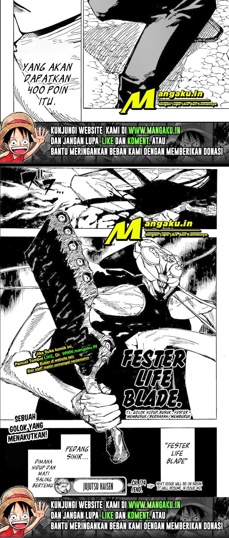 Jujutsu Kaisen Chapter 174