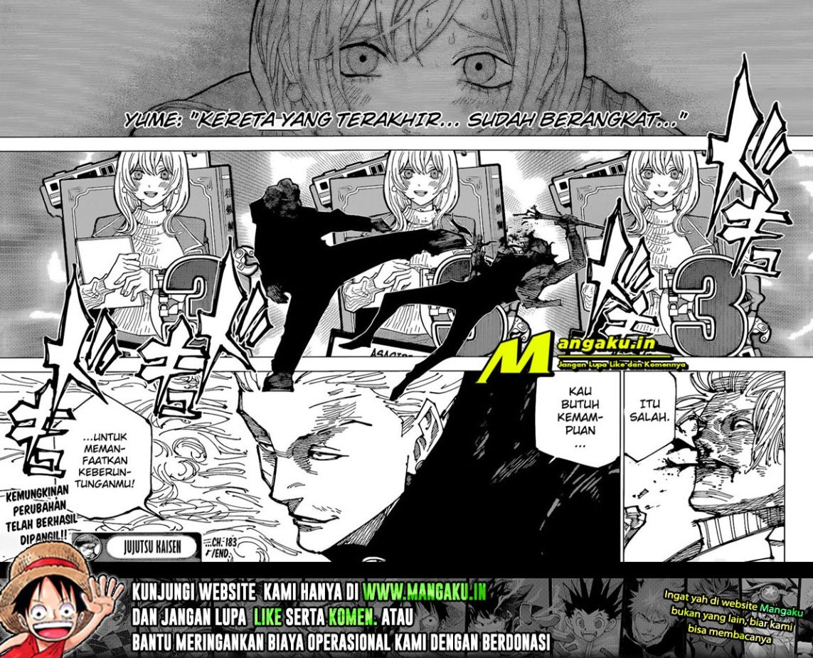 Jujutsu Kaisen Chapter 183