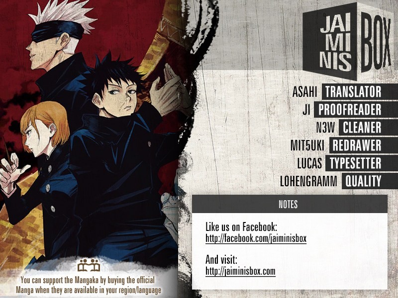 Jujutsu Kaisen Chapter 19