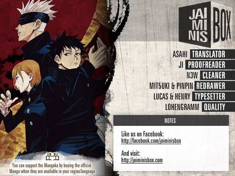 Jujutsu Kaisen Chapter 20