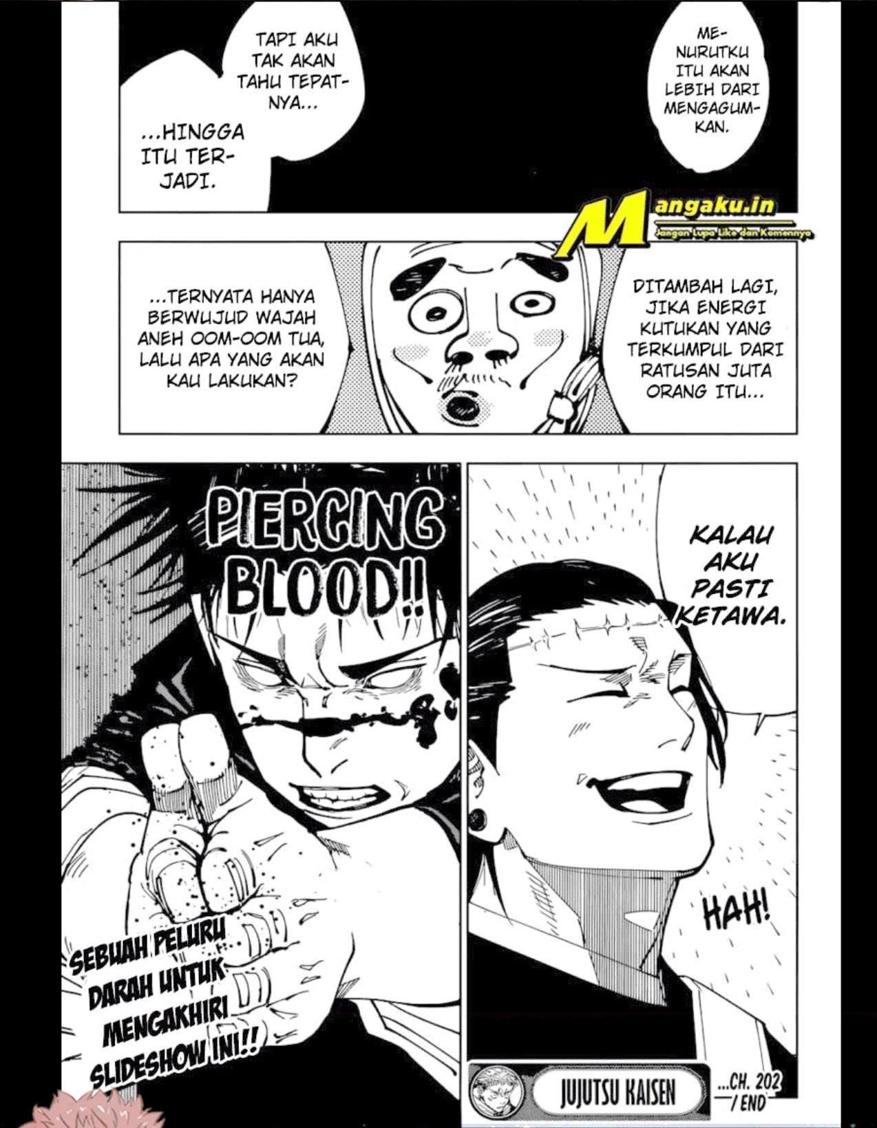 Jujutsu Kaisen Chapter 202