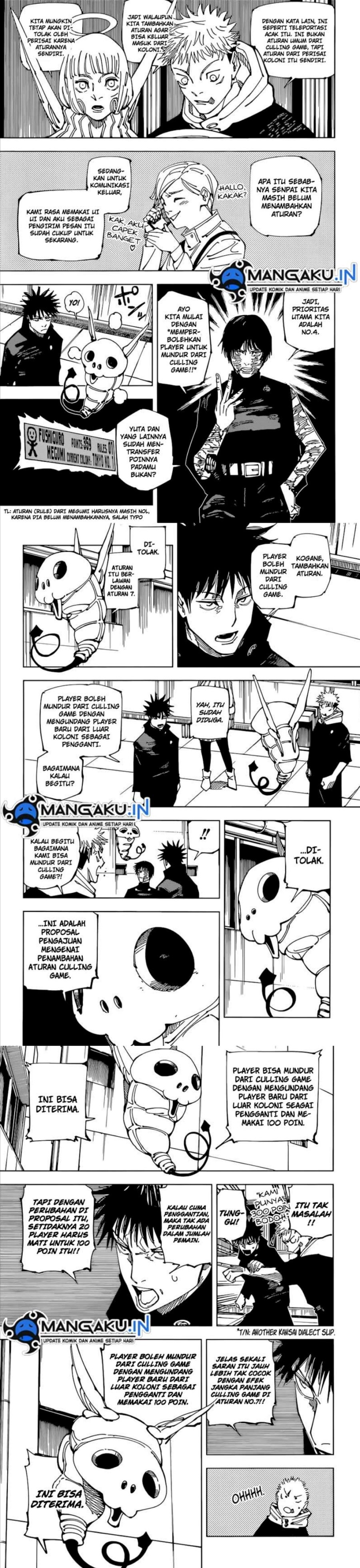 Jujutsu Kaisen Chapter 211