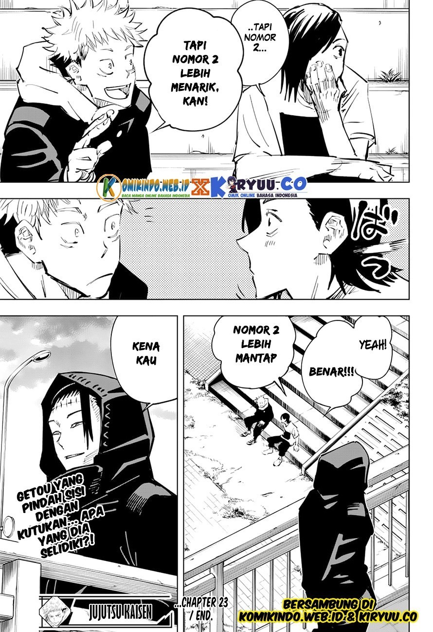 Jujutsu Kaisen Chapter 23