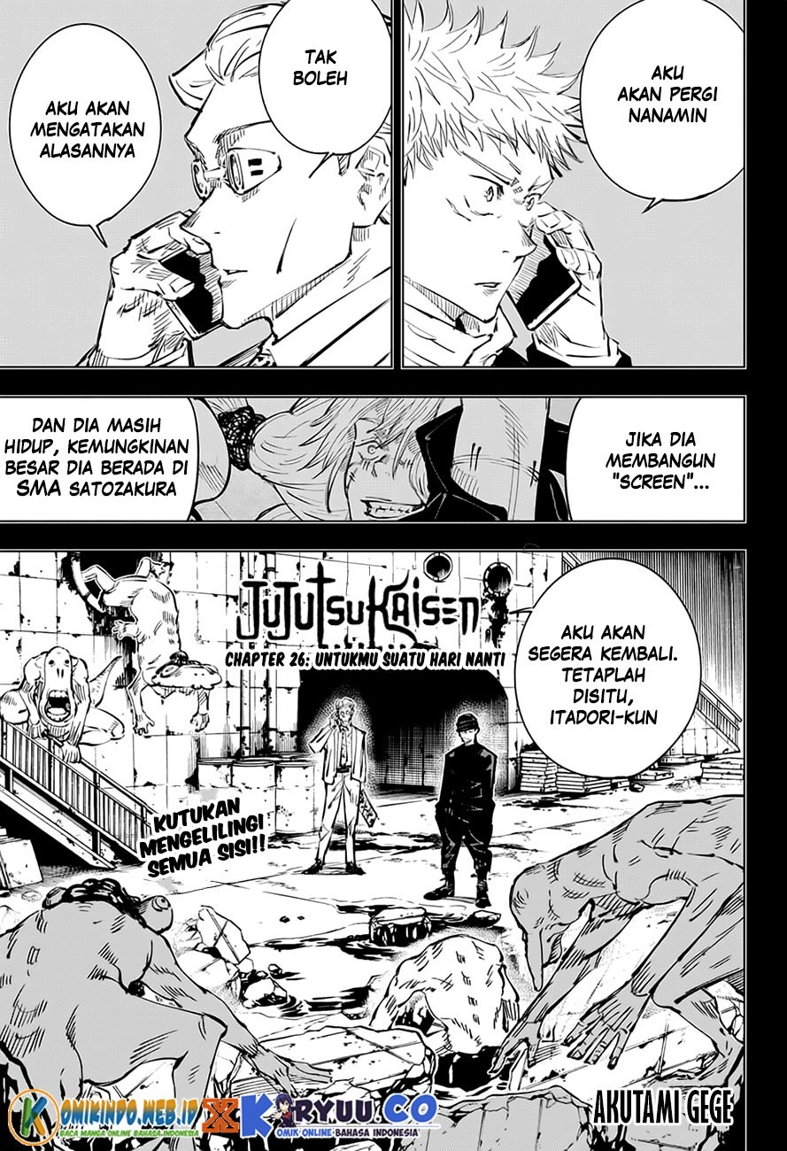 Jujutsu Kaisen Chapter 26