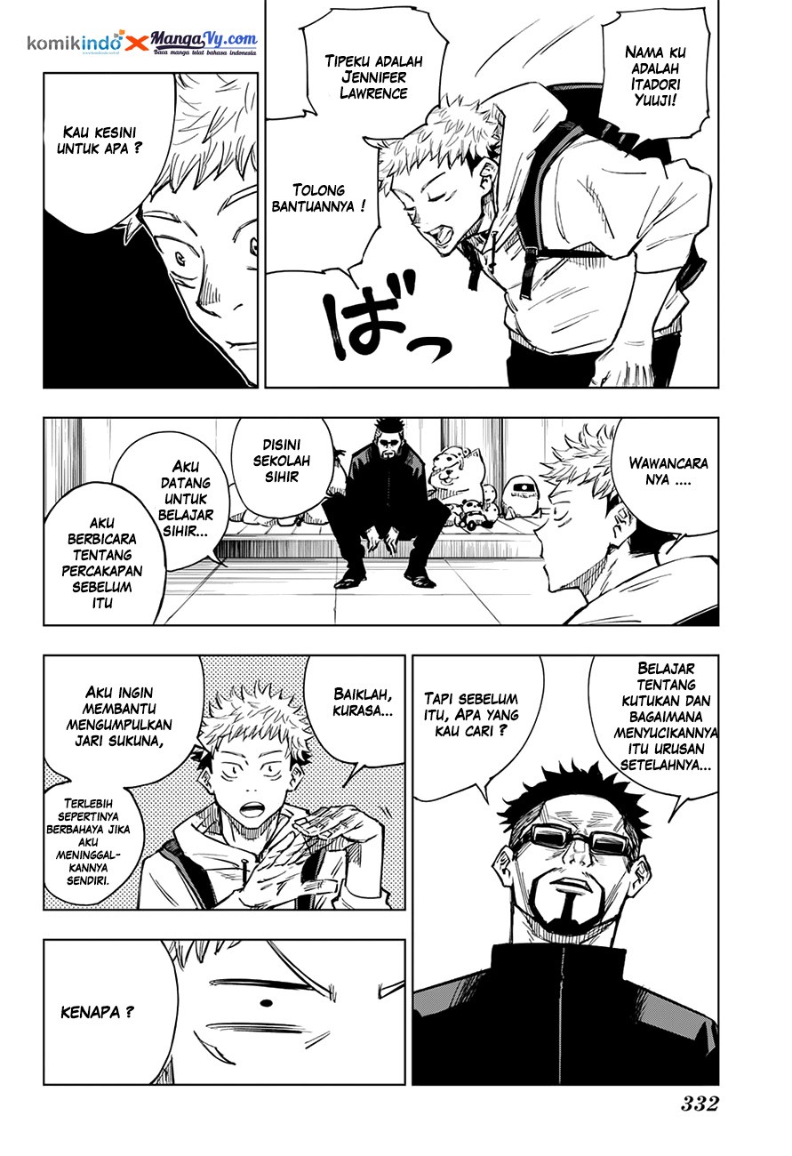 Jujutsu Kaisen Chapter 3