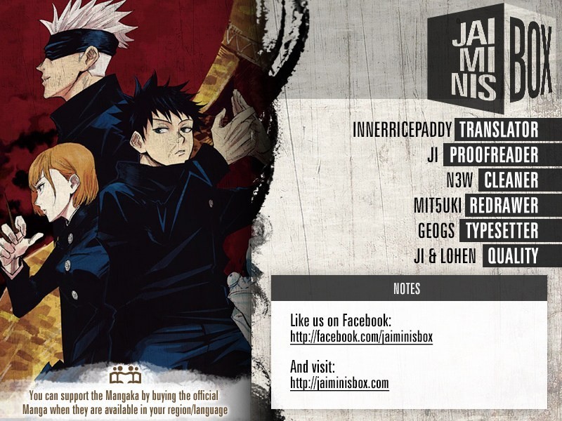 Jujutsu Kaisen Chapter 34