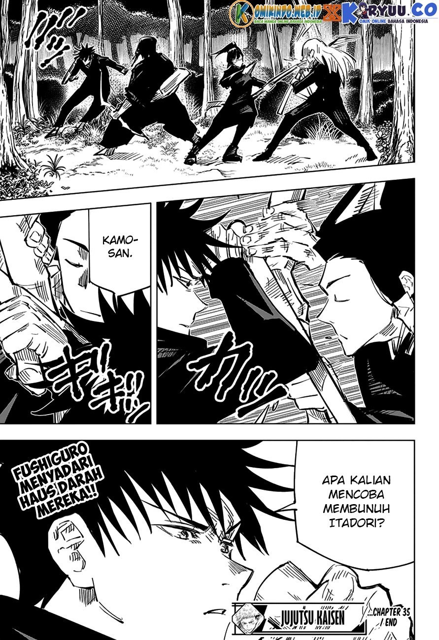 Jujutsu Kaisen Chapter 35