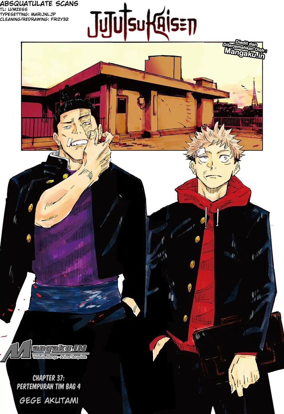 Jujutsu Kaisen Chapter 37