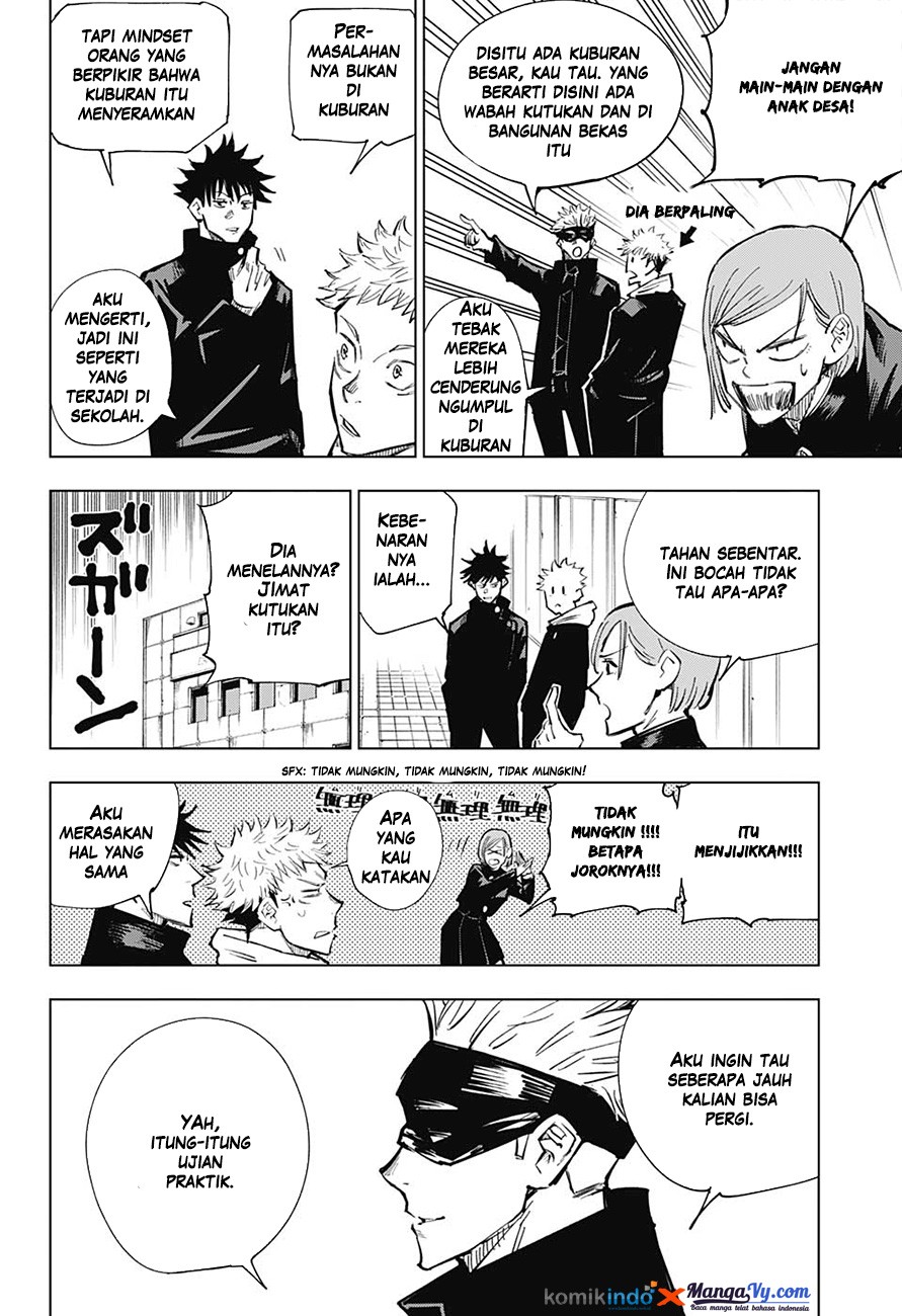 Jujutsu Kaisen Chapter 4