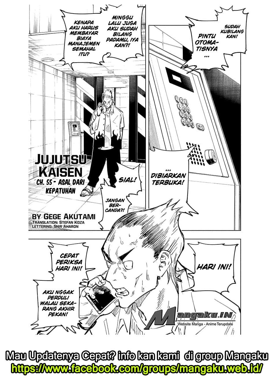 Jujutsu Kaisen Chapter 55