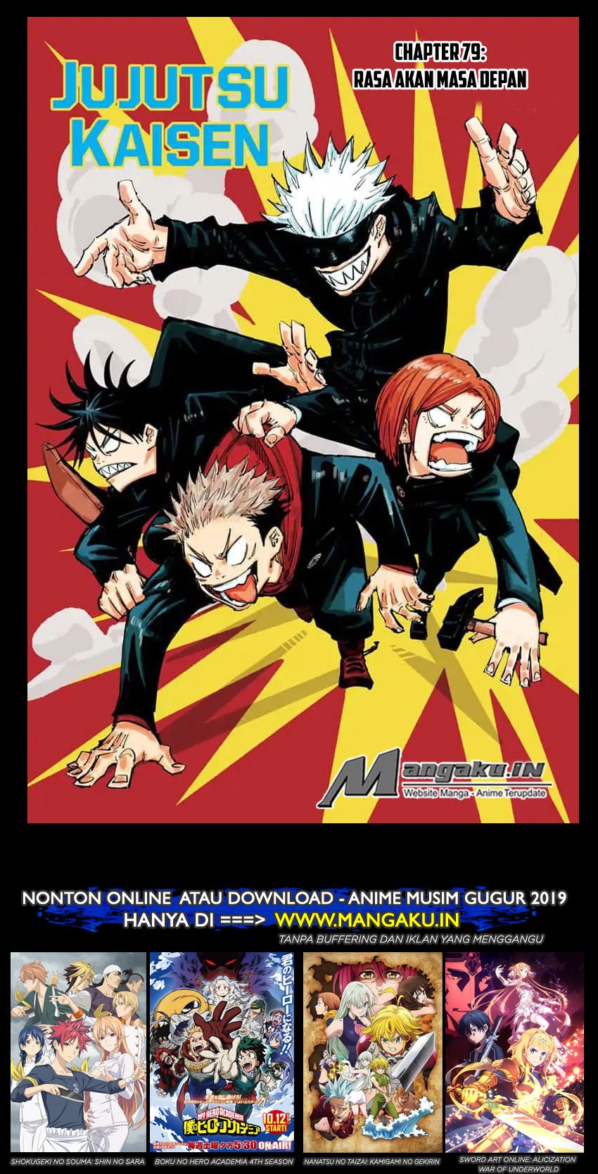 Jujutsu Kaisen Chapter 79