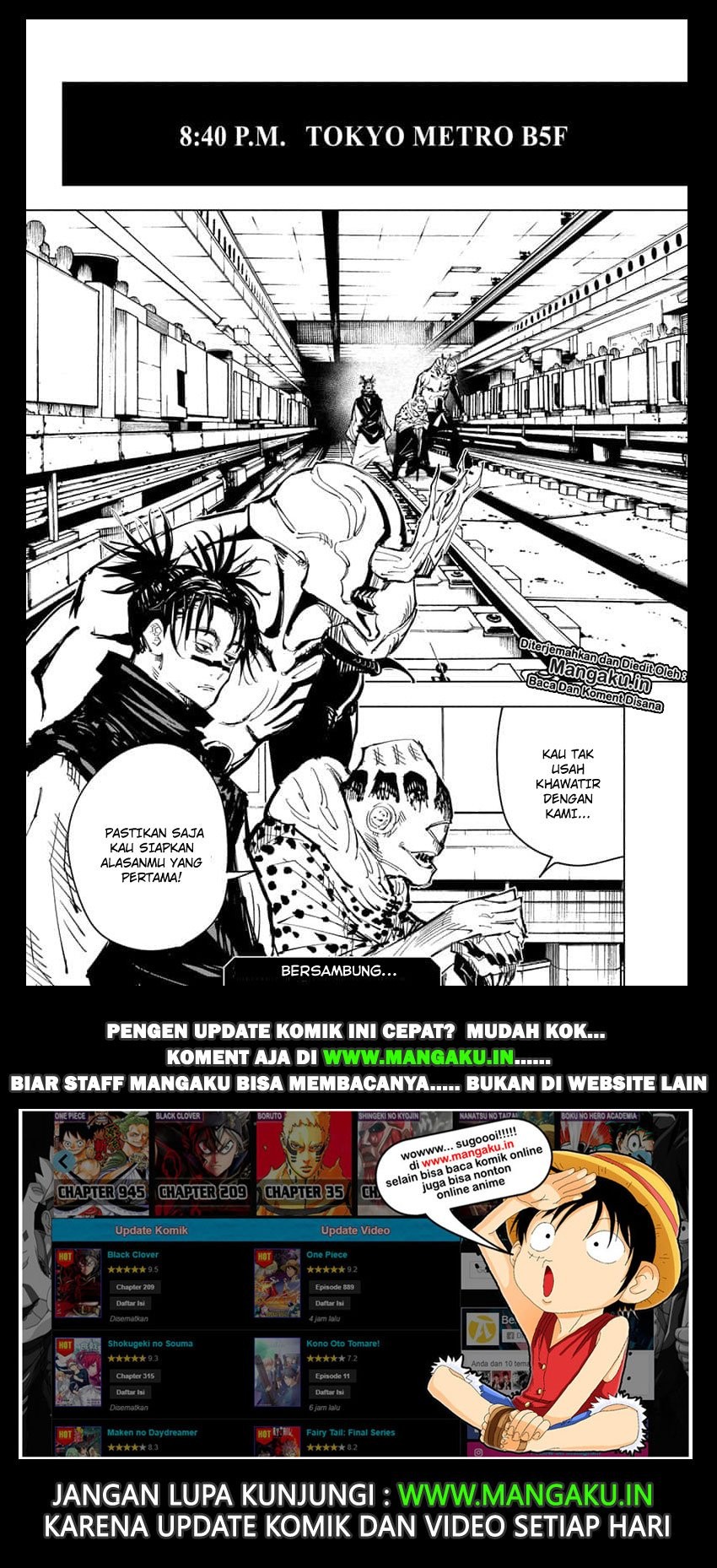 Jujutsu Kaisen Chapter 83