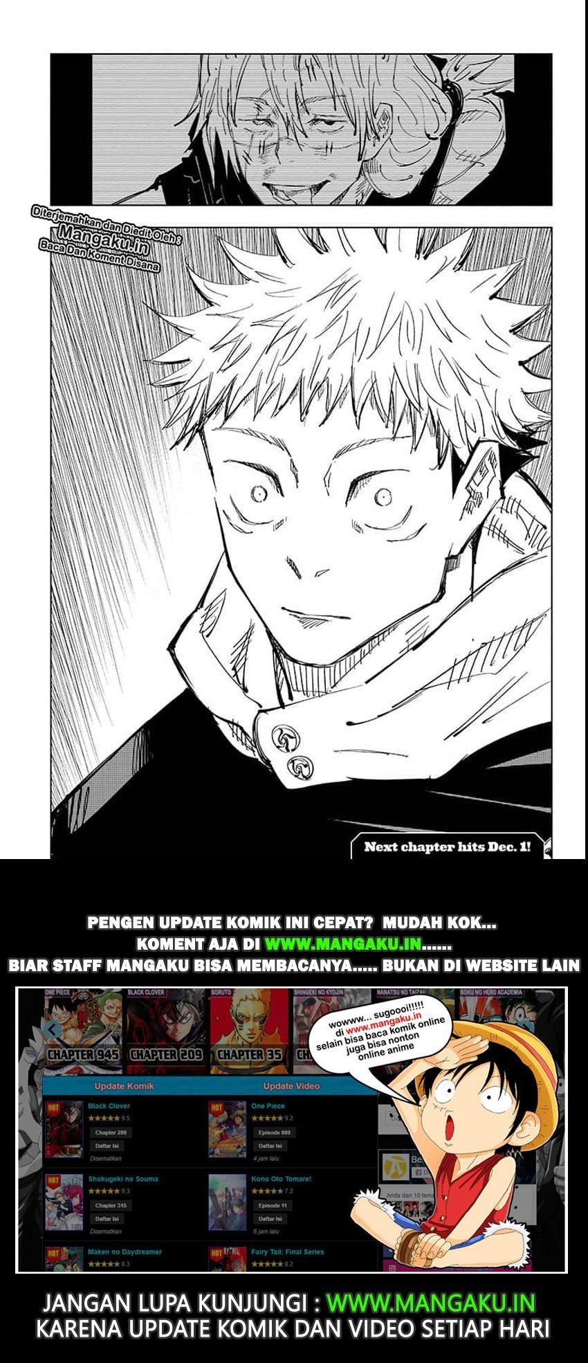 Jujutsu Kaisen Chapter 85