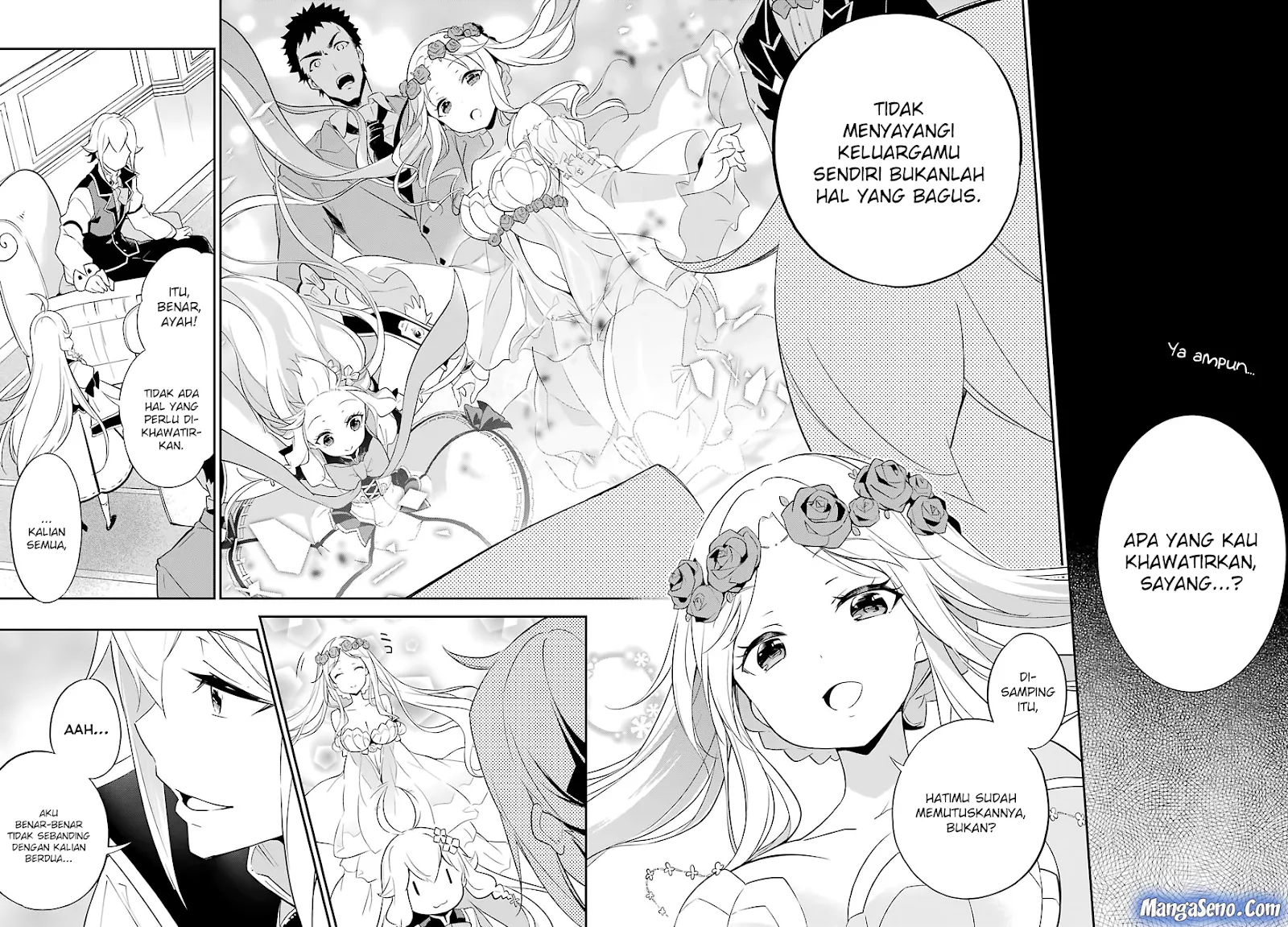 Chichi wa Eiyuu, Haha wa Seirei, Musume no Watashi wa Tenseisha. Chapter 3