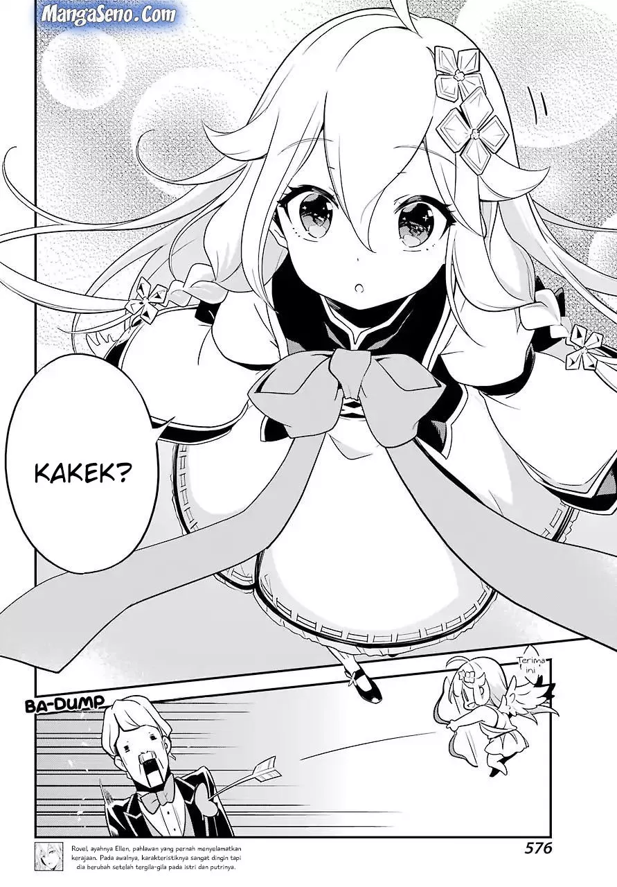 Chichi wa Eiyuu, Haha wa Seirei, Musume no Watashi wa Tenseisha. Chapter 4