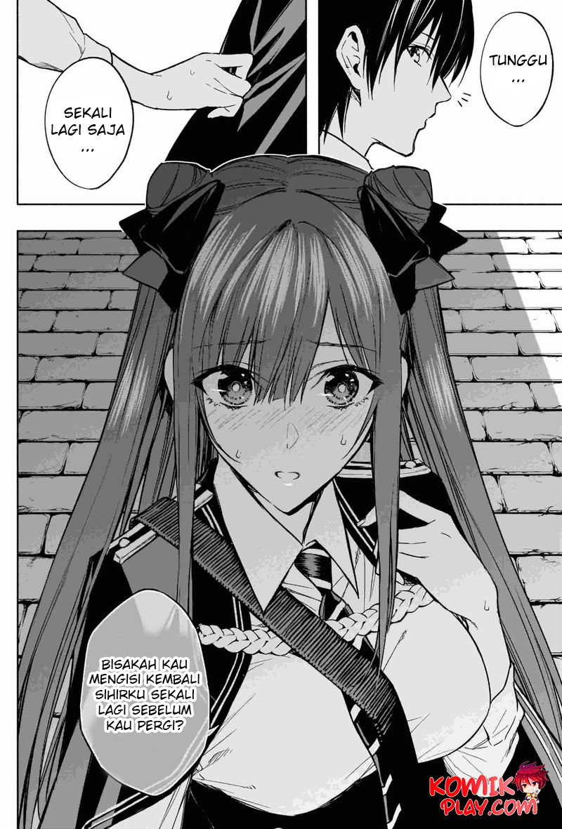 Ouritsu Mahou Gakuen no Saikasei: Slum Agari no Saikyou Mahoushi, Kizoku darake no Gakuen de Musou suru Chapter 34