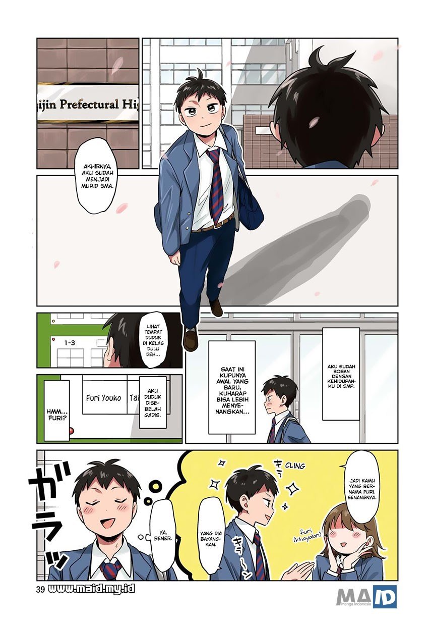 Tonari no Furi-san ga Tonikaku Kowai Chapter 1