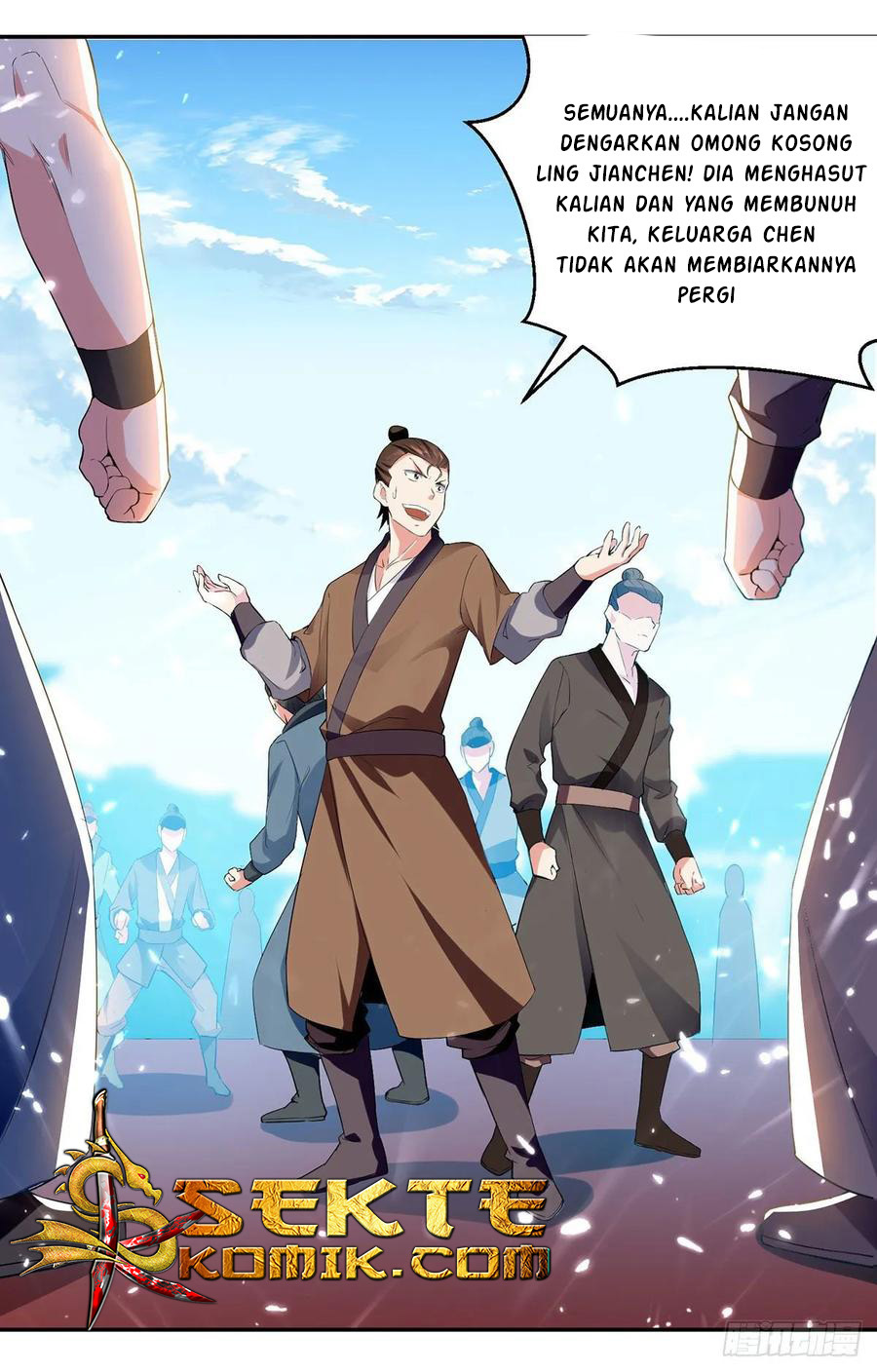 Ling Tian Shendi Chapter 102