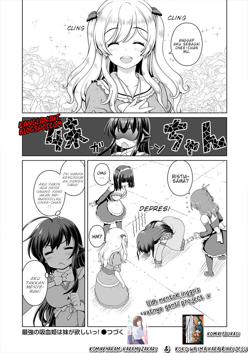 Saikyou no Kyuuketsuhime wa Imouto ga Hoshii!! Chapter 8