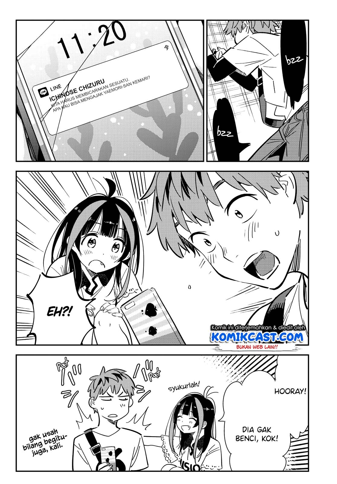 Kanojo, Okarishimasu Chapter 123