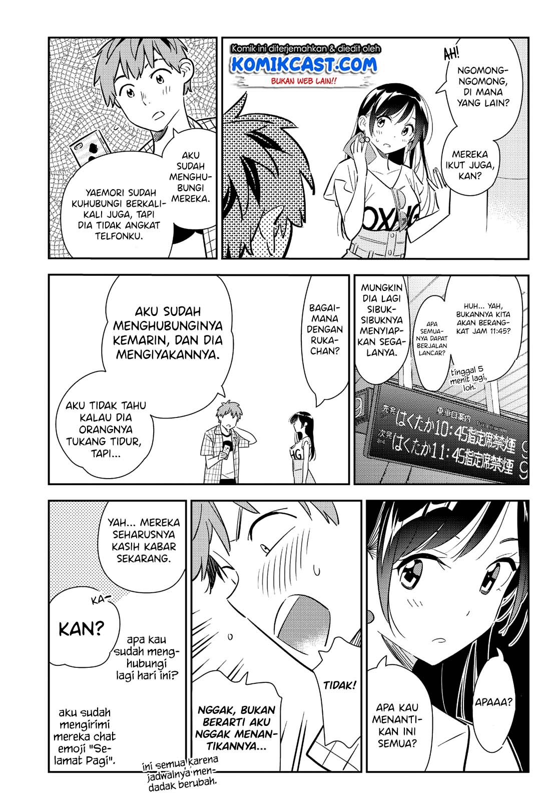 Kanojo, Okarishimasu Chapter 132