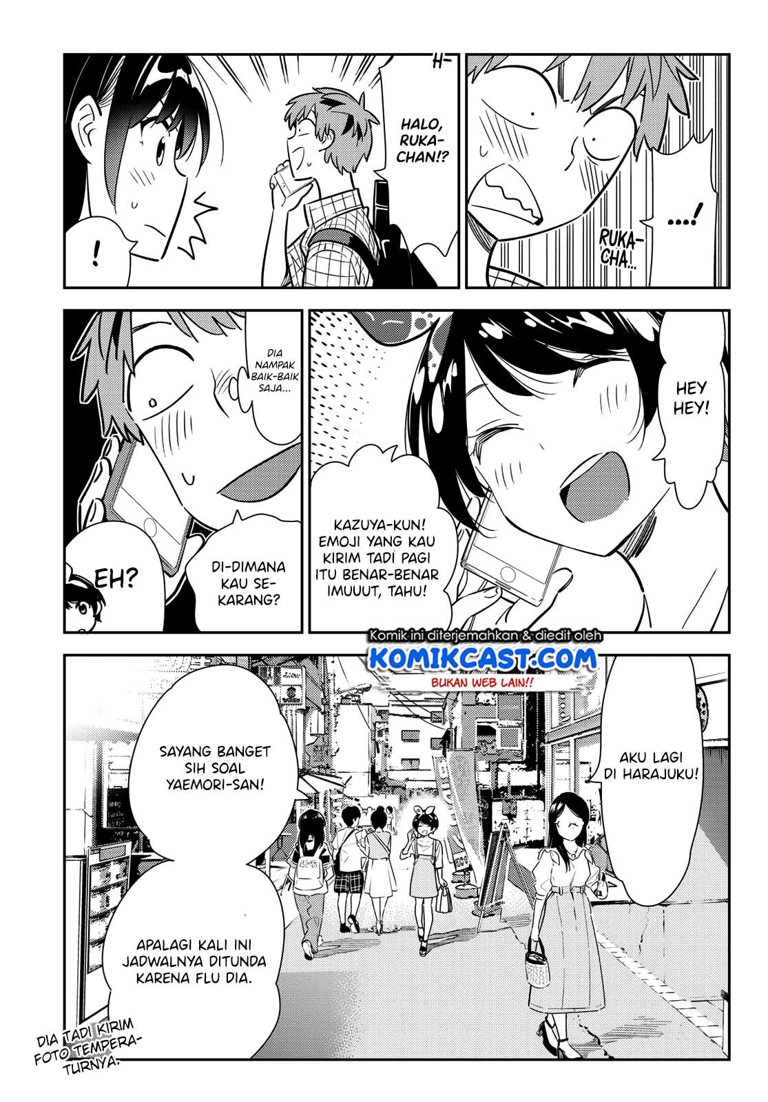 Kanojo, Okarishimasu Chapter 133