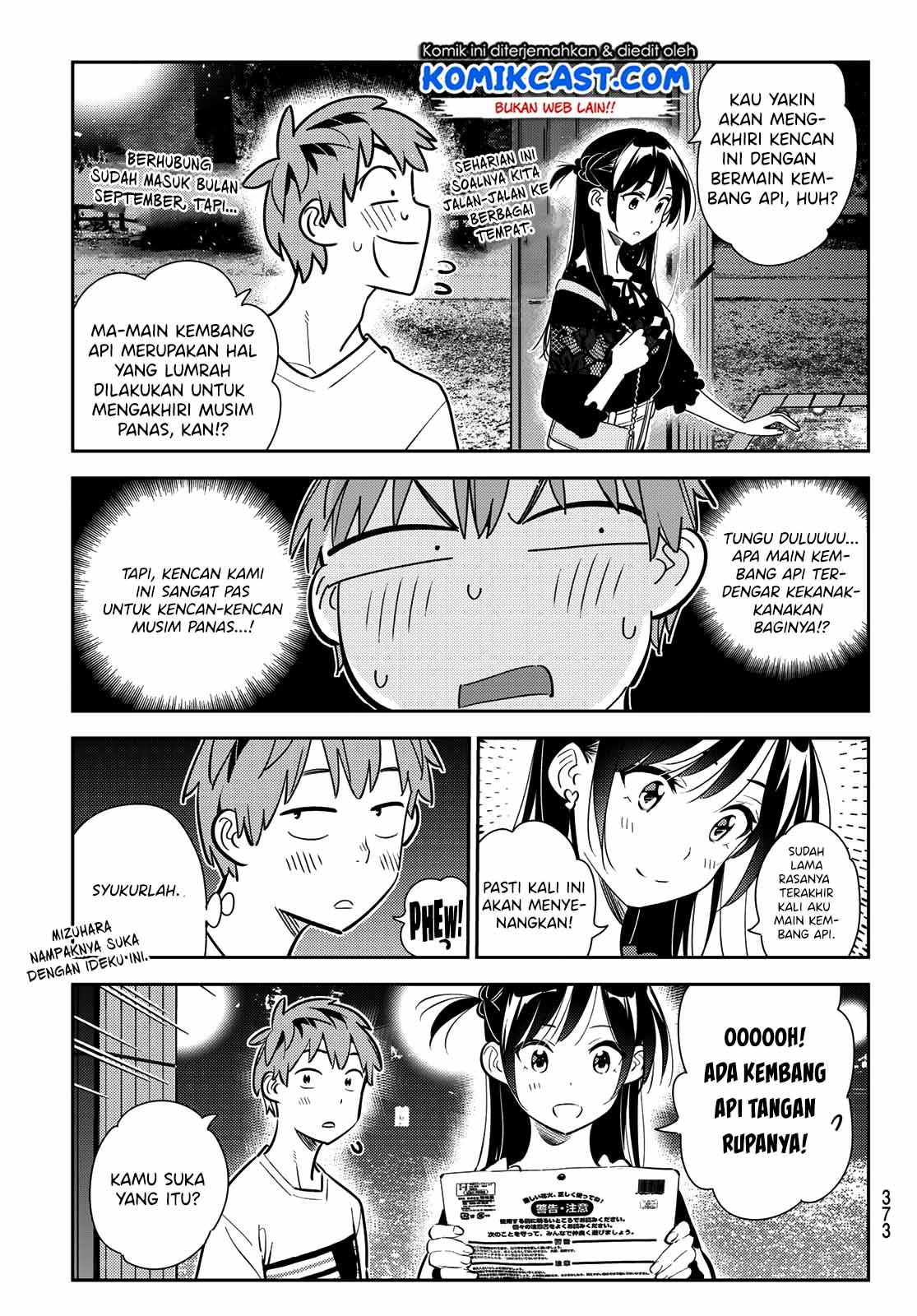 Kanojo, Okarishimasu Chapter 162