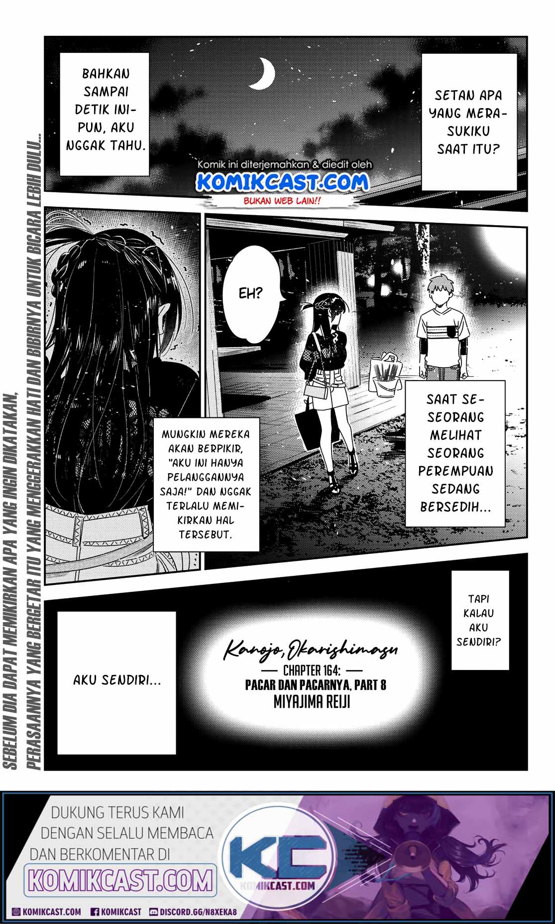 Kanojo, Okarishimasu Chapter 164