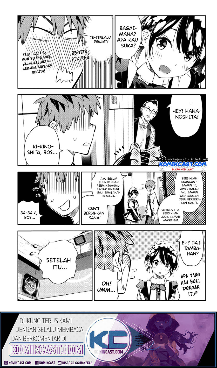 Kanojo, Okarishimasu Chapter 168