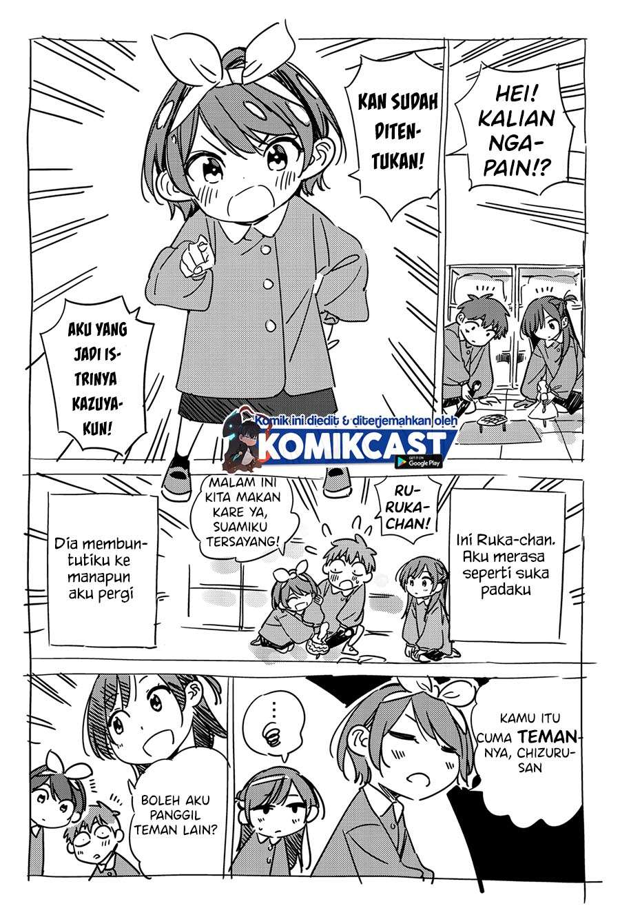 Kanojo, Okarishimasu Chapter 187