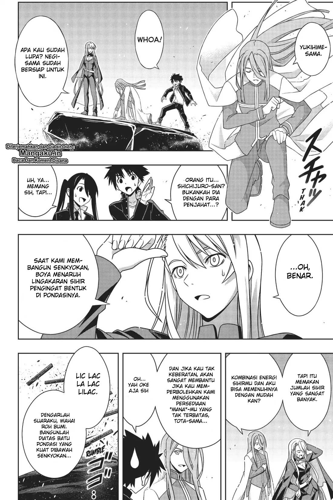 UQ Holder! Chapter 166