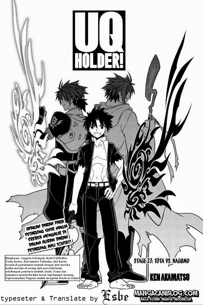 UQ Holder! Chapter 27