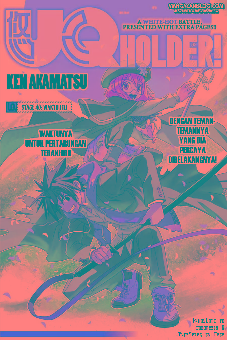 UQ Holder! Chapter 40