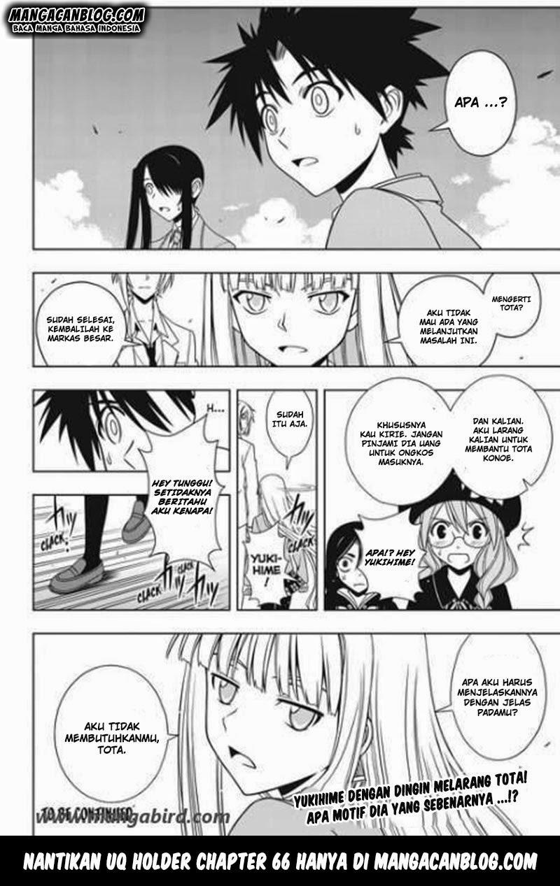 UQ Holder! Chapter 65