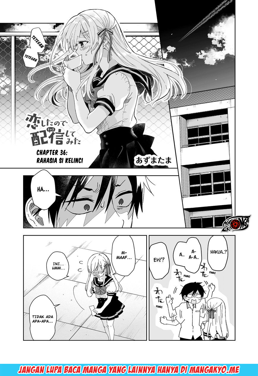 Koi Shita no de, Haishin Shite Mita Chapter 36