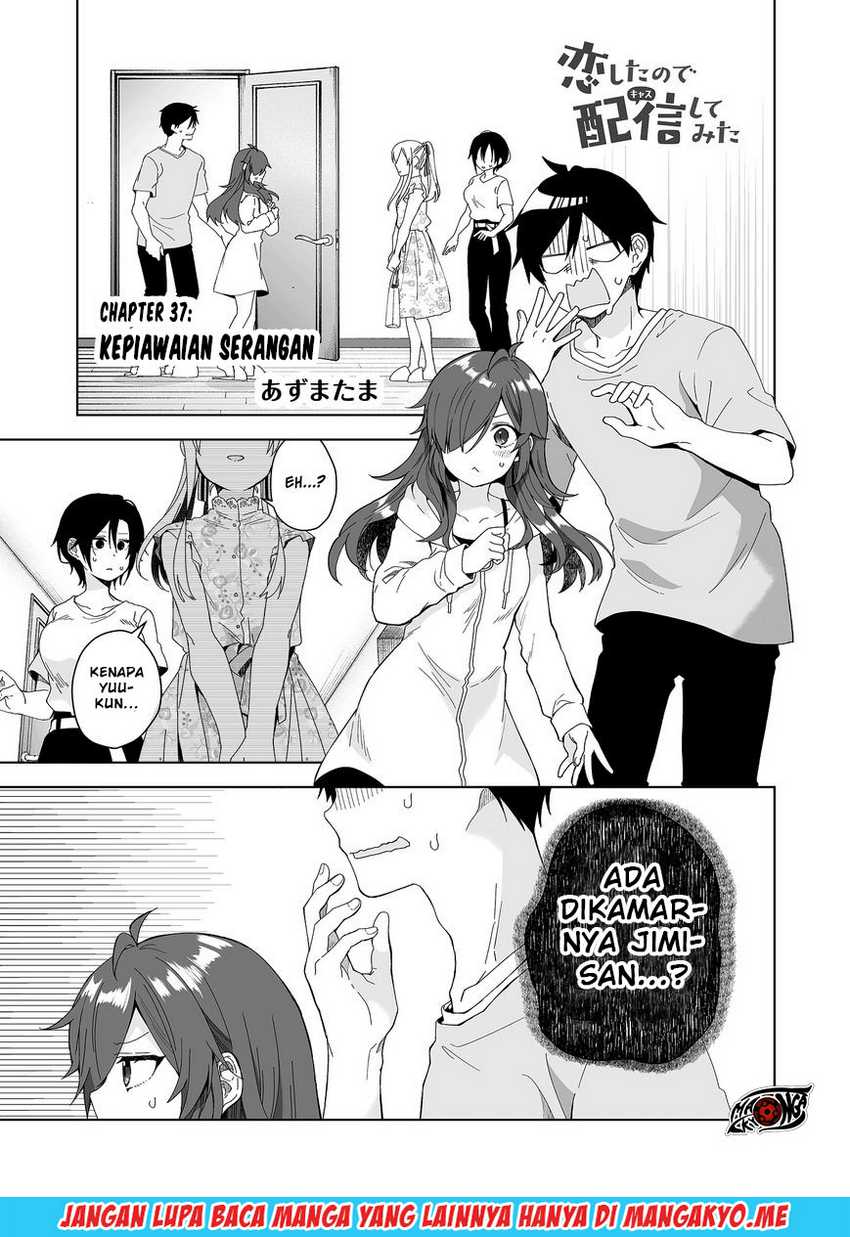 Koi Shita no de, Haishin Shite Mita Chapter 37