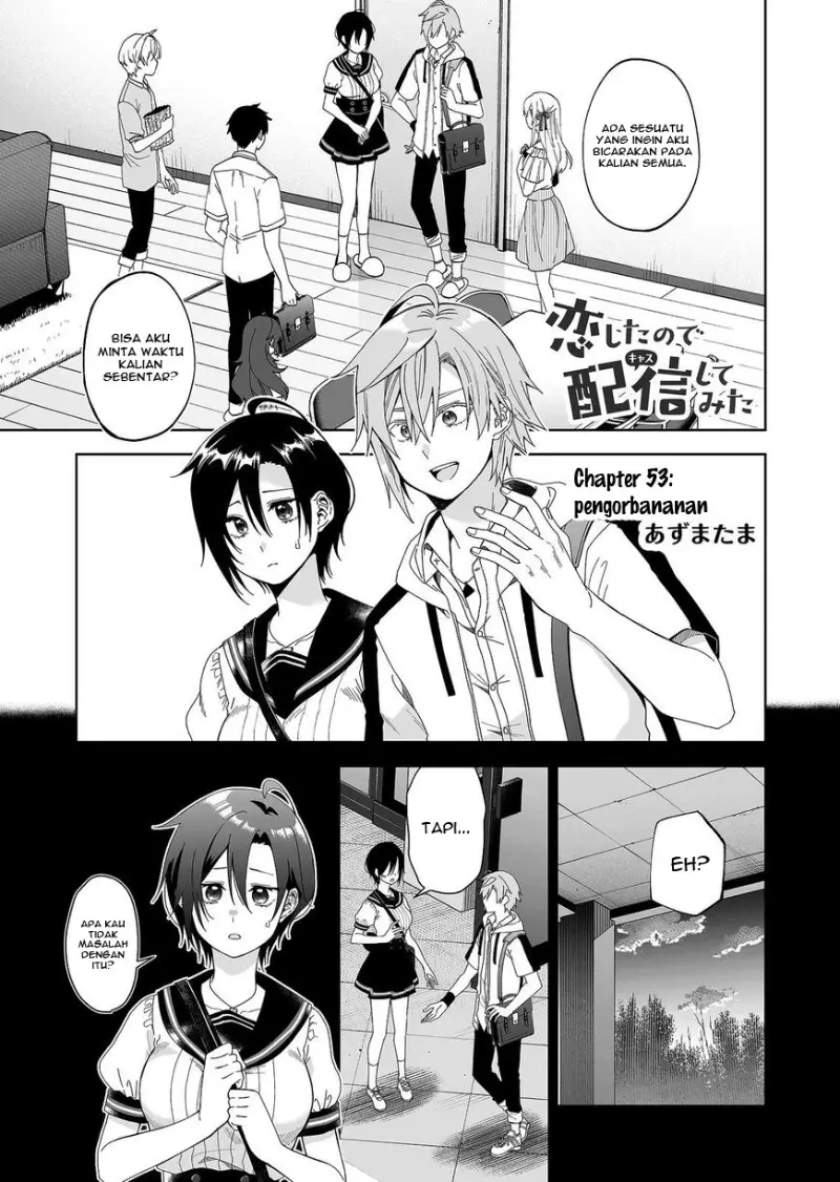 Koi Shita no de, Haishin Shite Mita Chapter 53