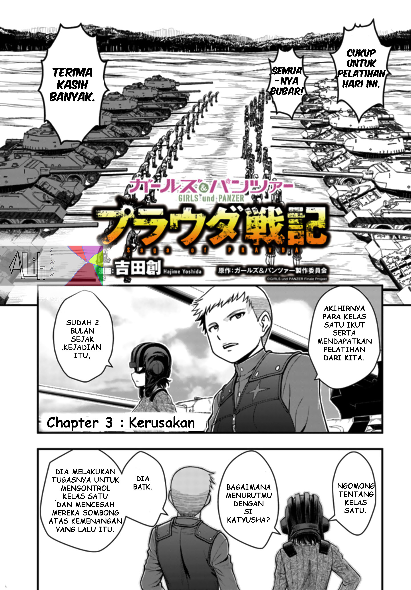 Girls und Panzer – Saga of Pravda Chapter 3