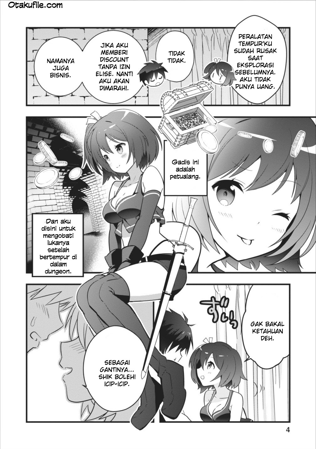 Isekai no Meikyuu Toshi de Chiyu Mahou Tsukai Yattemasu Chapter 1