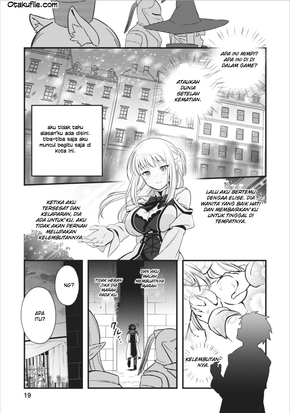 Isekai no Meikyuu Toshi de Chiyu Mahou Tsukai Yattemasu Chapter 1